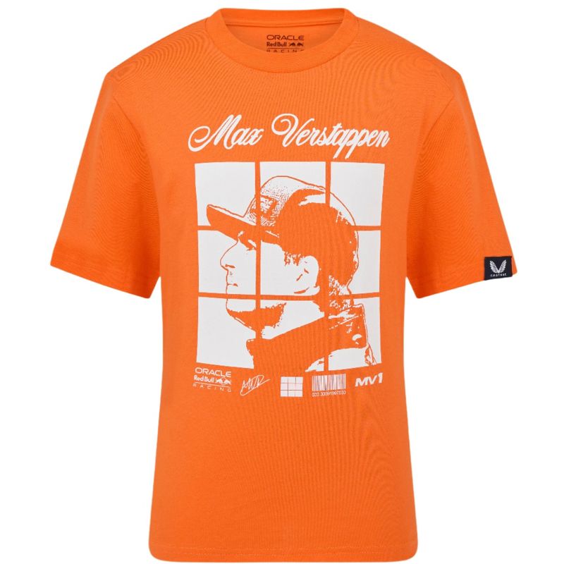 Castore Red Bull Racing F1 Kids Max Verstappen Puzzle T-Shirt