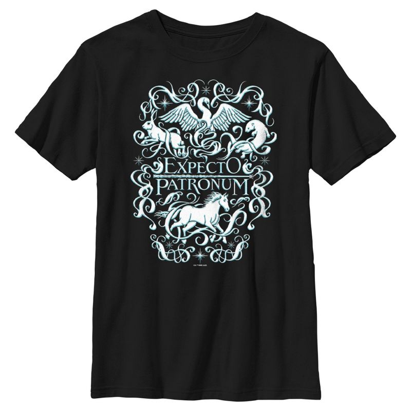 Boy's Harry Potter Expecto Patronum Animals T-Shirt