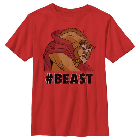 Boy's Beauty and the Beast Hashtag Furball T-Shirt