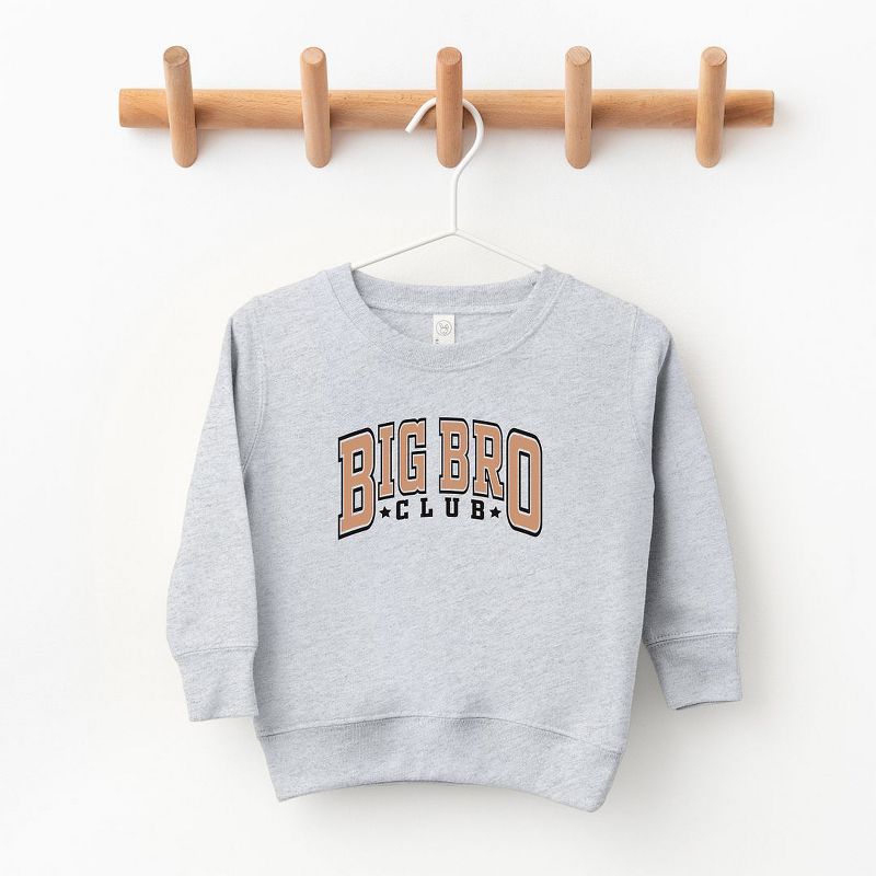The Juniper Shop Big Bro Club Stars Toddler Graphic Sweatshirt