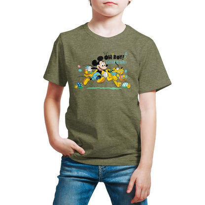 Boys' - Disney - Oh Boy Easter Is Here Short Sleeve Graphic T-Shirt