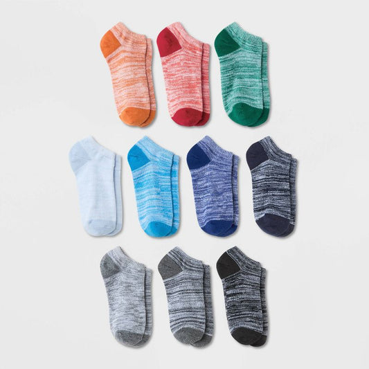 Boys' 10pk Lightweight No Show Socks - Cat & Jack™