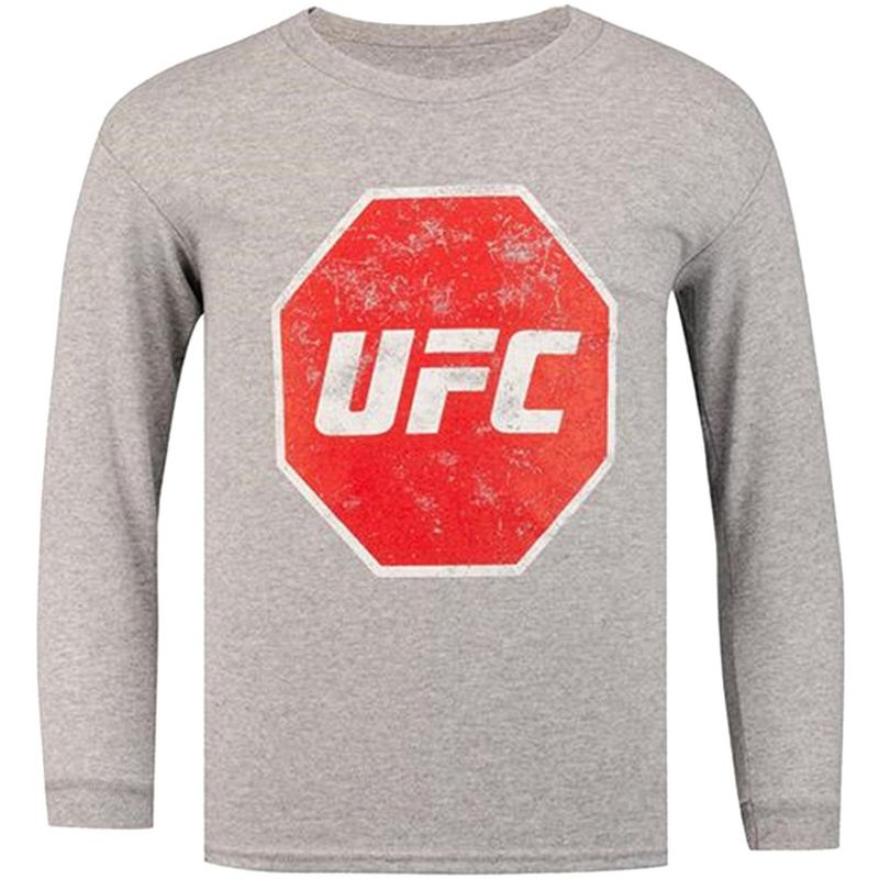 تي شيرت UFC للأولاد بشعار جرافيكي ممزق