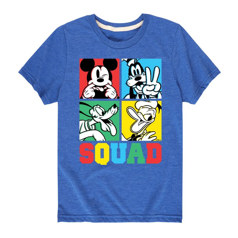 Boys' - Disney - Squad Grid Short Sleeve Graphic T-Shirt