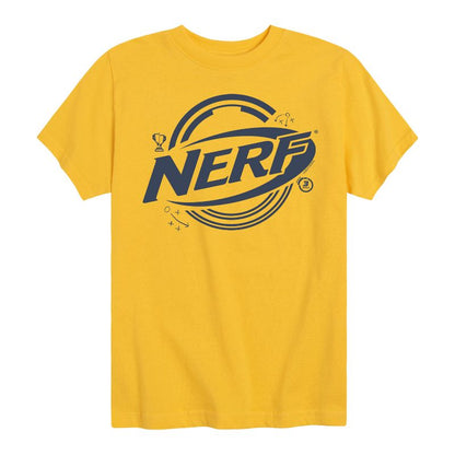 تي شيرت جرافيكي بأكمام قصيرة للأولاد من NERF - شعار وعناصر