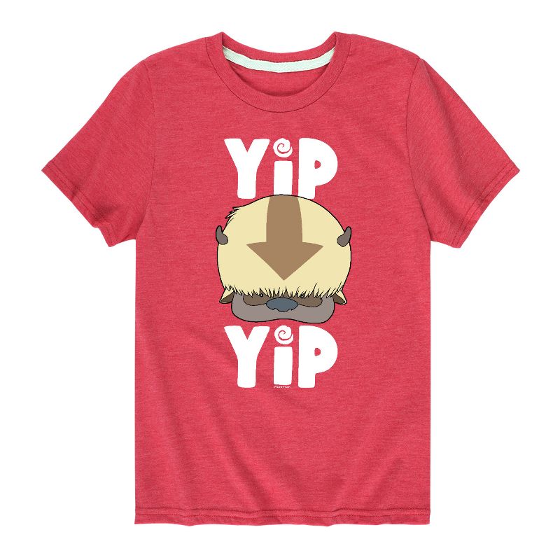 Boys' - Avatar: The Last Airbender - Cute Appa Yip Yip Short Sleeve Graphic T-Shirt