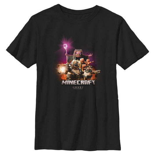 تي شيرت هجوم الخنازير من فيلم ماين كرافت للأولاد