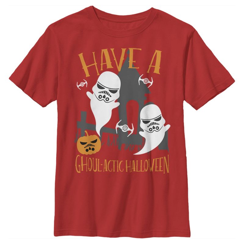Boy's Star Wars Ghoulactic Halloween Stormtrooper T-Shirt