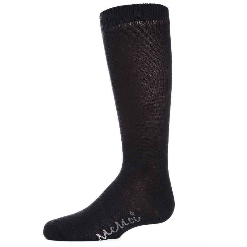 Memoi Kids' Basic Cotton Blend Knee High Socks (Part 2)