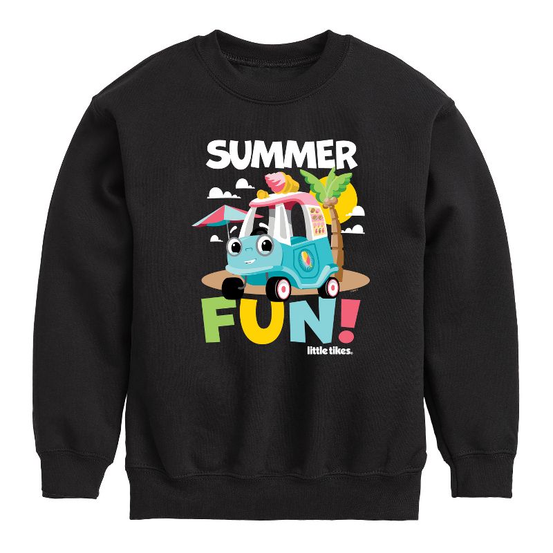 Boys' - Little Tikes - Summer Fun Graphic Long Sleeve Fleece Sweatshirt