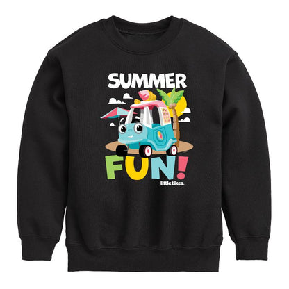 Boys' - Little Tikes - Summer Fun Graphic Long Sleeve Fleece Sweatshirt
