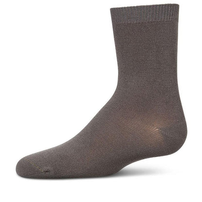 Memoi Toddler's and Kids' Basic Soft Rayon from Bamboo Crew Socks