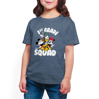 Boys' - Disney - 1st Grade Squad Short Sleeve Graphic T-Shirt