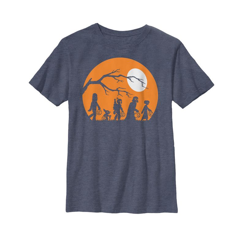 Boy's Star Wars Halloween Characters Trick or Treat T-Shirt