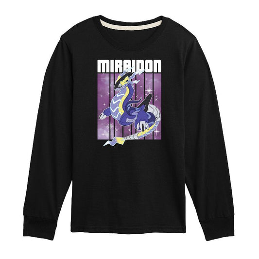 تي شيرت جرافيكي بأكمام طويلة من بوكيمون - ميرايدون ليجند للأولاد