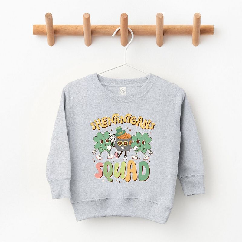 The Juniper Shop Shenanigans Squad Toddler Graphic Sweatshirt