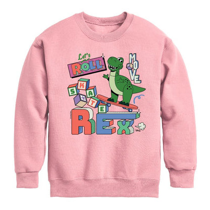 Boys' - Disney - Toy Story Graphic Long Sleeve Fleece Sweatshirt