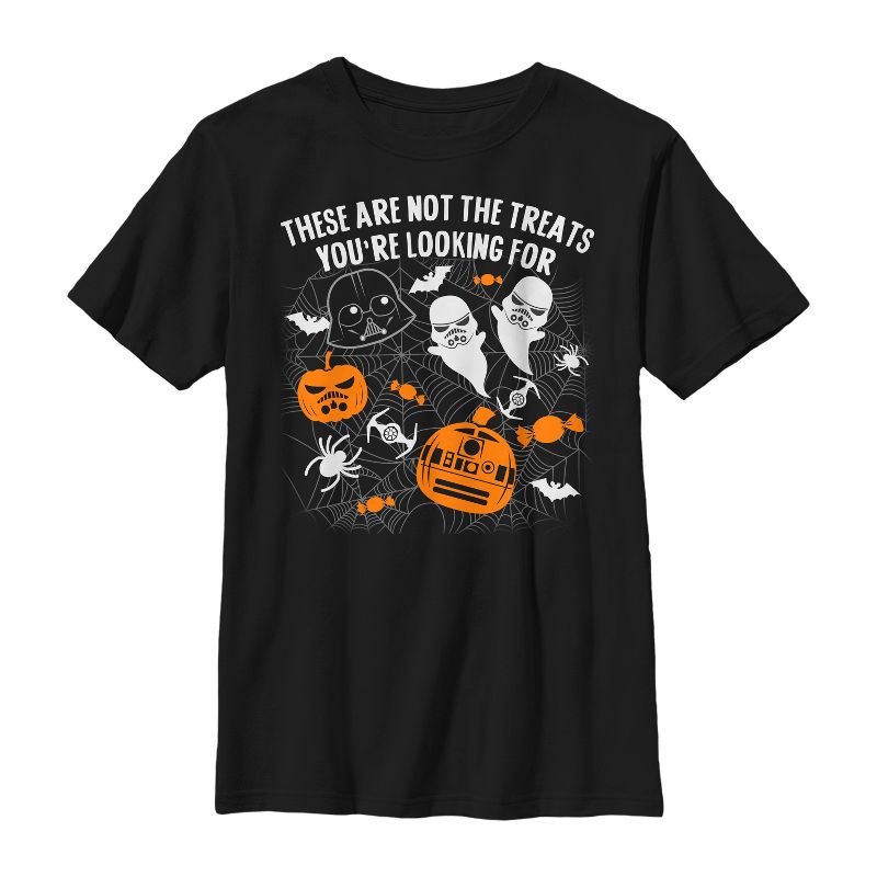 Boy's Star Wars Halloween Not the Treats T-Shirt