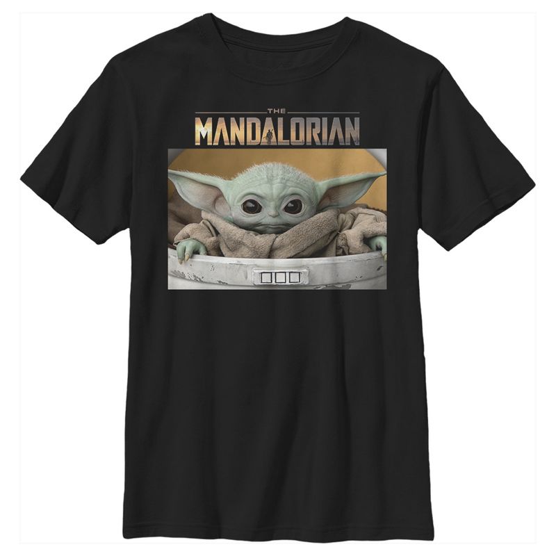 Boy's Star Wars The Mandalorian The Child Bassinet T-Shirt