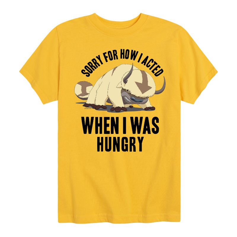Boys' - Avatar: The Last Airbender - Appa Hungry Short Sleeve Graphic T-Shirt