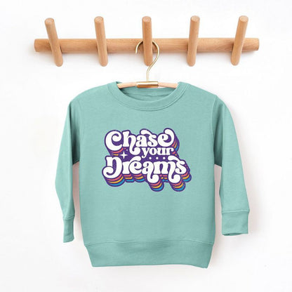 سويت شيرت جرافيكي ناعم للغاية من Juniper Shop بعنوان "اتبع أحلامك" للشباب بتصميم كلاسيكي