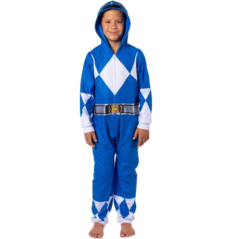 Power Rangers Boys All Character Union Suit Sleep Pajama