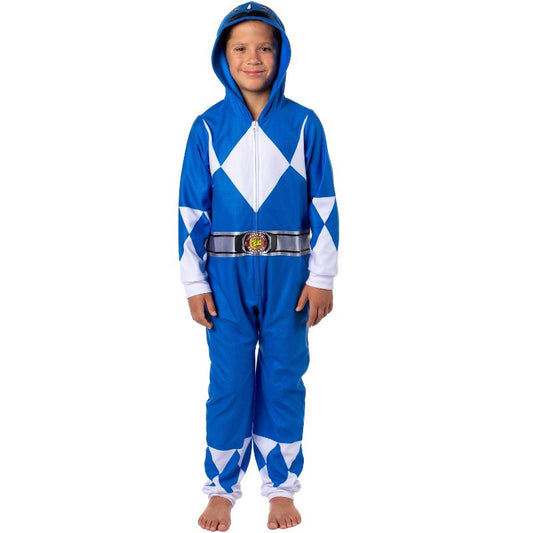 Power Rangers Boys All Character Union Suit Sleep Pajama