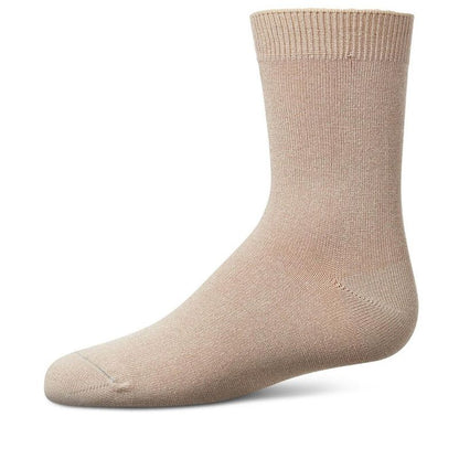 Memoi Toddler's and Kids' Basic Soft Rayon from Bamboo Crew Socks