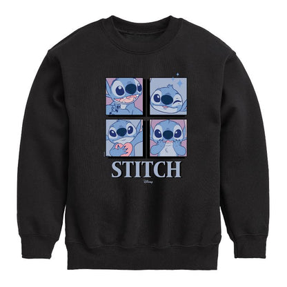 Boys' - Disney - Lilo & Stitch Graphic Long Sleeve Fleece Sweatshirt