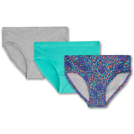 Rebel Girls x Mightly Fair Trade Organic Cotton Underwear 3-pack