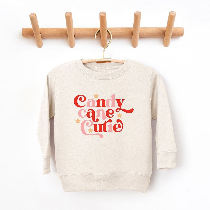 The Juniper Shop Candy Cane Cutie Stars Youth Ultra-Soft Graphic Sweatshirt
