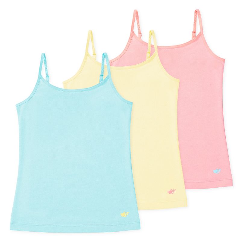 Lucky & Me Emma Girls Camisoles Multiple Colors and Sizes (3-Pack)