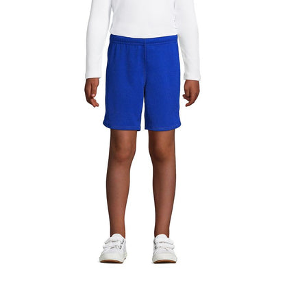 Lands' End School Uniform Kids Mesh Gym Shorts
