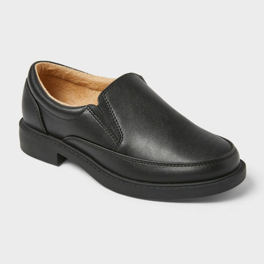Kids' Landyn Slip-On Dress Shoes - Cat & Jack™ Black