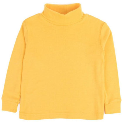 Leveret Kids Solid Classic Color Turtleneck