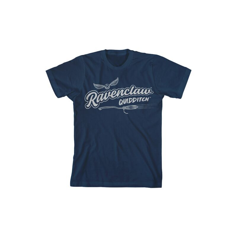 تي شيرت جرافيكي أزرق داكن للشباب من فريق رافينكلو كويدتش من بيوورلد هاري بوتر