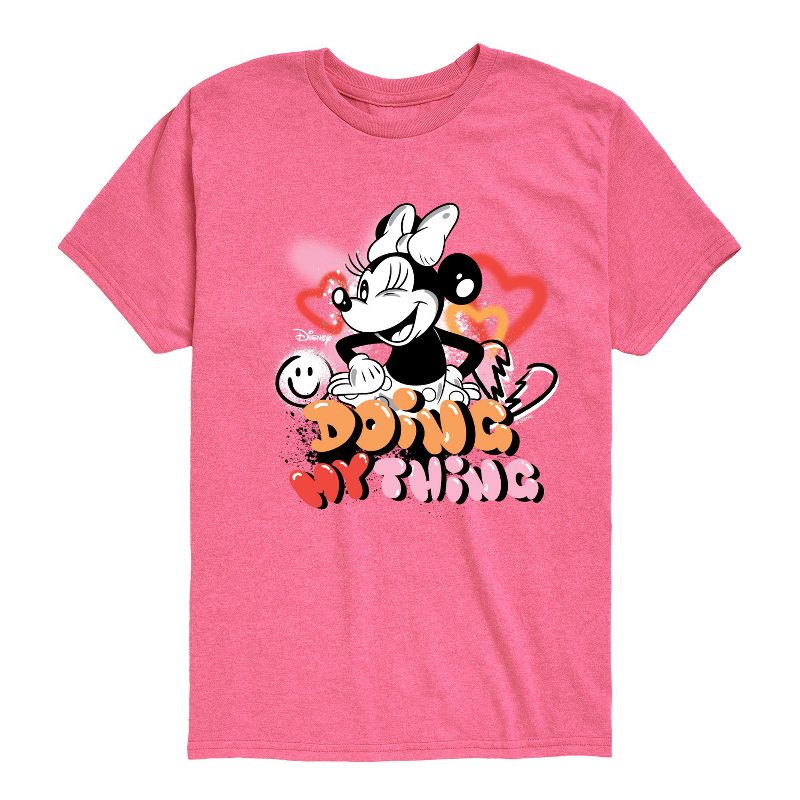 Boys' - Disney - Minnie Mouse Doing My Thing Short Sleeve Graphic T-Shirt