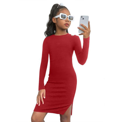 طقم ملابس جولف للفتيات، فستان تنس، توب بدون أكمام، تنورة مع جيوب شورت