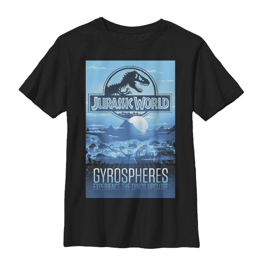 Boy's Jurassic World Gyrospheres T-Shirt