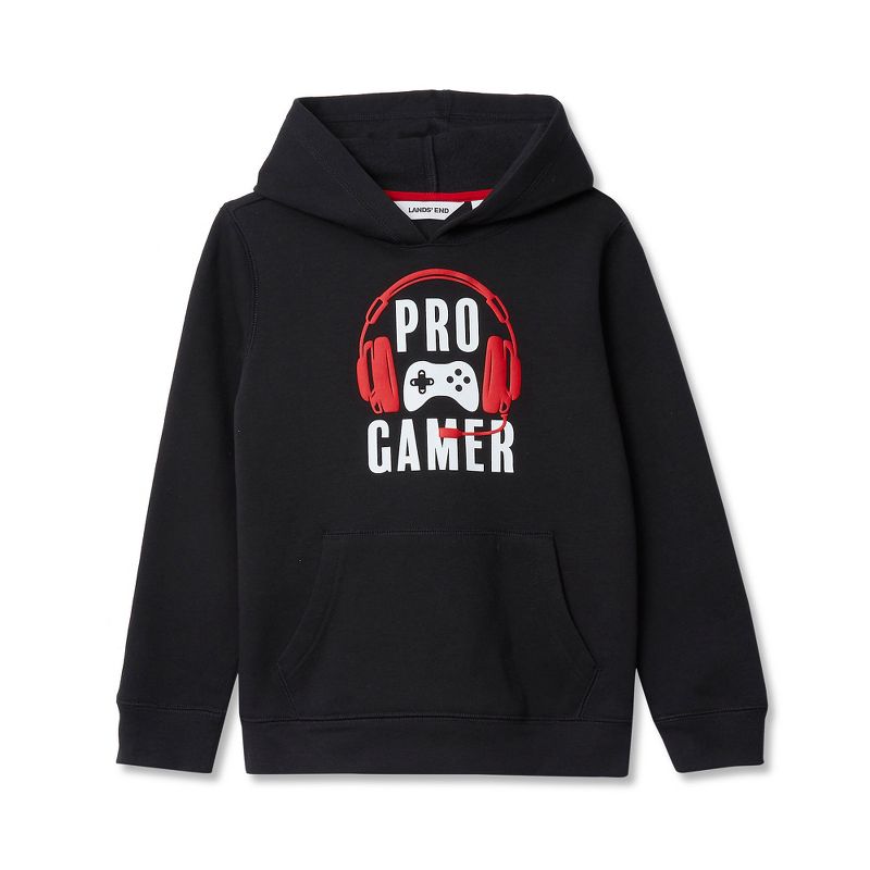 سترة Lands' End للأطفال من الصوف الهاسكي بغطاء رأس