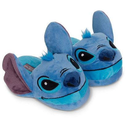 Disney's Lilo and Stitch Girls Slippers - Lilo, Stitch, Angel, Ohana Slip-On 3D Slippers for Kids - Disney Stitch Slippers