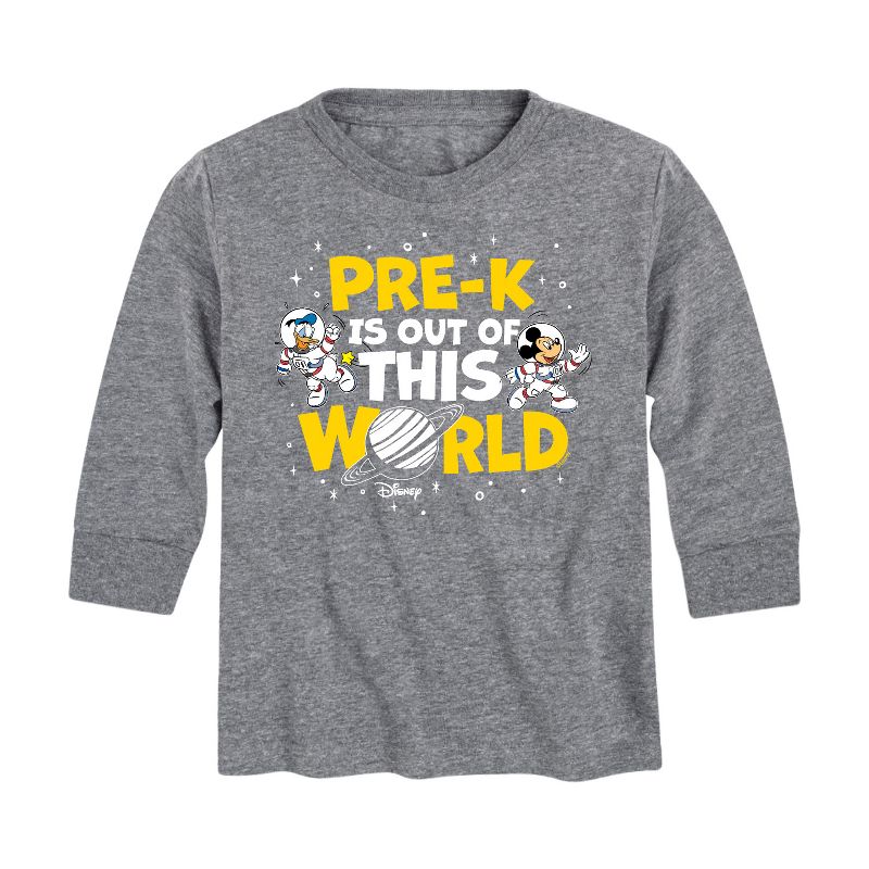Boys' - Disney - Pre-K Out of This World Long Sleeve Graphic T-Shirt