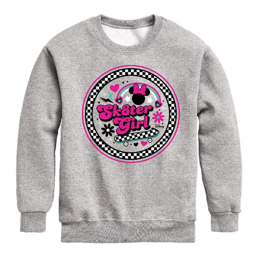 Boys' - Disney - Mickey & Friends Graphic Long Sleeve Fleece Sweatshirt