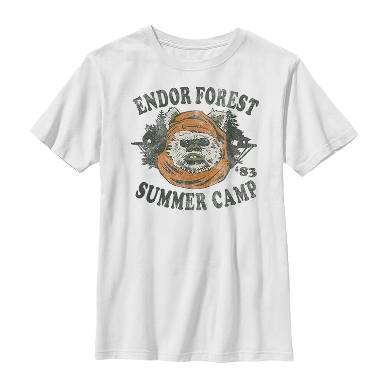 Boy's Star Wars Ewok Summer Camp T-Shirt