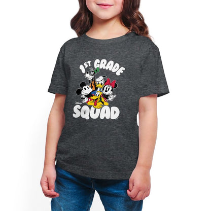 Boys' - Disney - 1st Grade Squad Short Sleeve Graphic T-Shirt