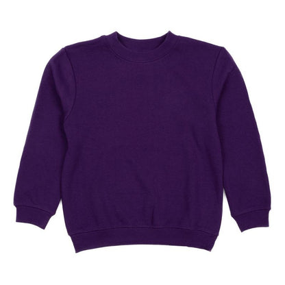 Leveret Kids Long Sleeve Boho Solid Color Sweatshirt