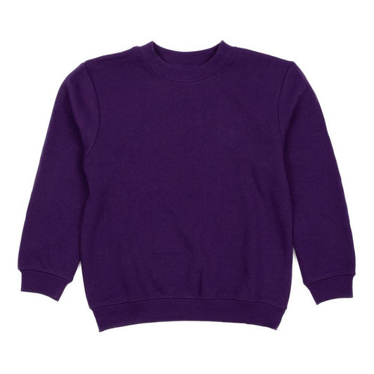 Leveret Kids Long Sleeve Boho Solid Color Sweatshirt
