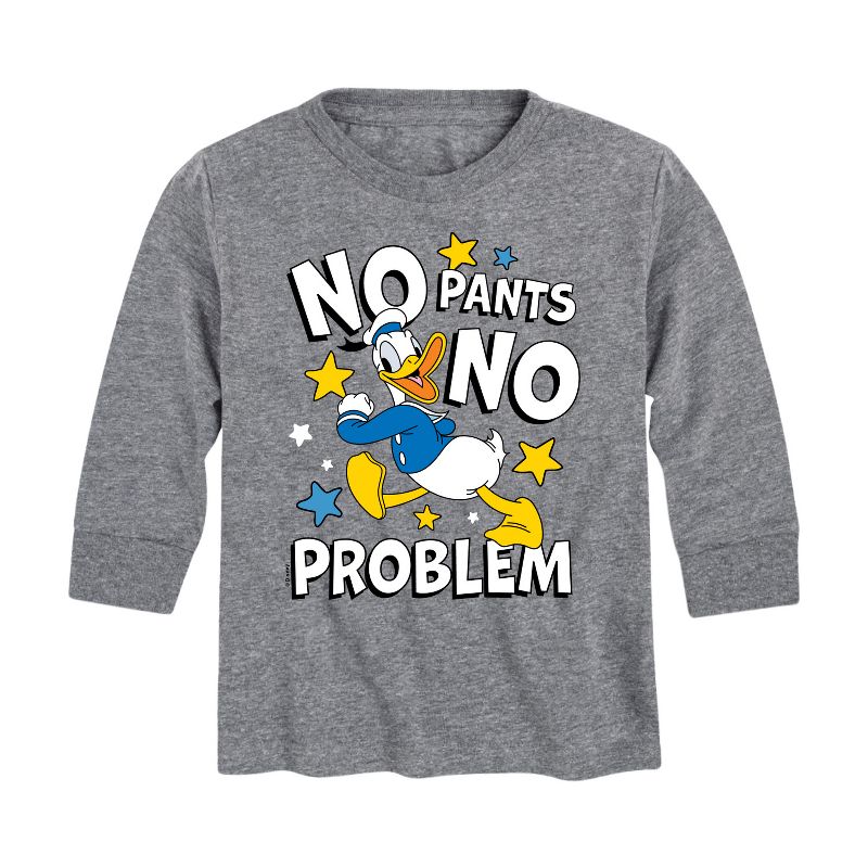 Boys' - Disney - No Pants No Problem Long Sleeve Graphic T-Shirt
