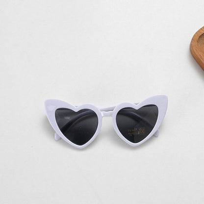 MyKids-USA Kids Heart Shape Decoration Sunglasses