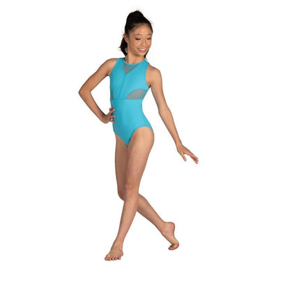 لباس رقص للبنات من Danz N Motion 24129C-Scout Mesh Inserts بألوان متعددة